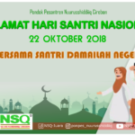 Hari Santri, Siswa NSQ Sekolah Pakai Sarung